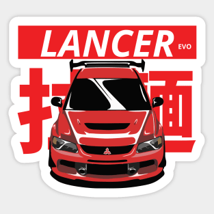 mitsubishi lancer evolution Sticker